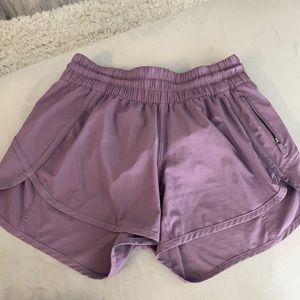 Lululemon Lavender Running shorts